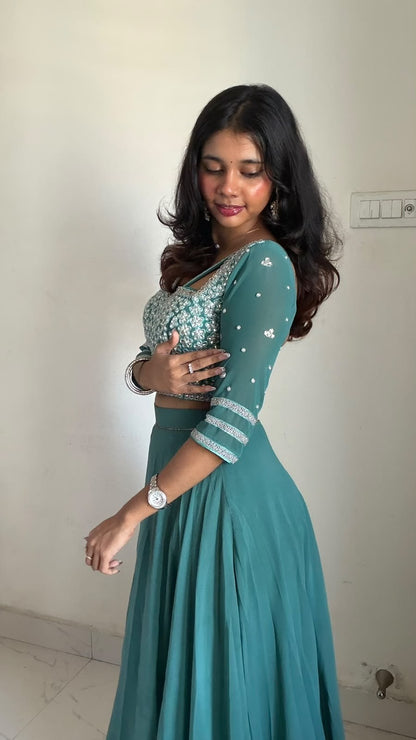 Nitya - Marine Green
