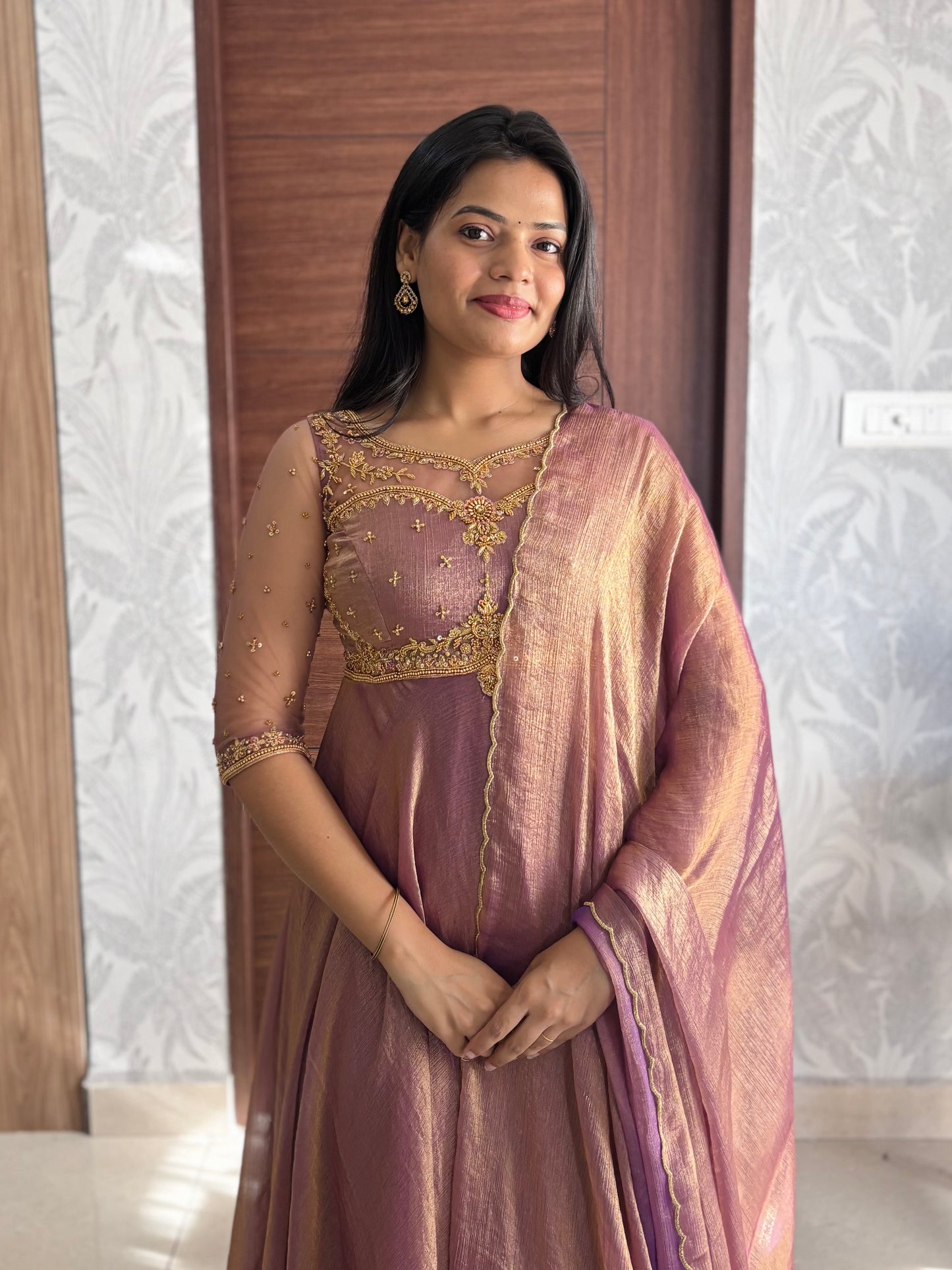 Prachi - Floor length Anarkali and Duppata